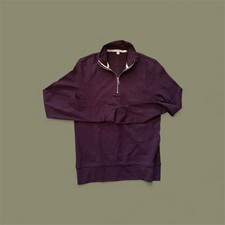 Burberry Brit Nova Check 1/4 Zip Sweater Men ...