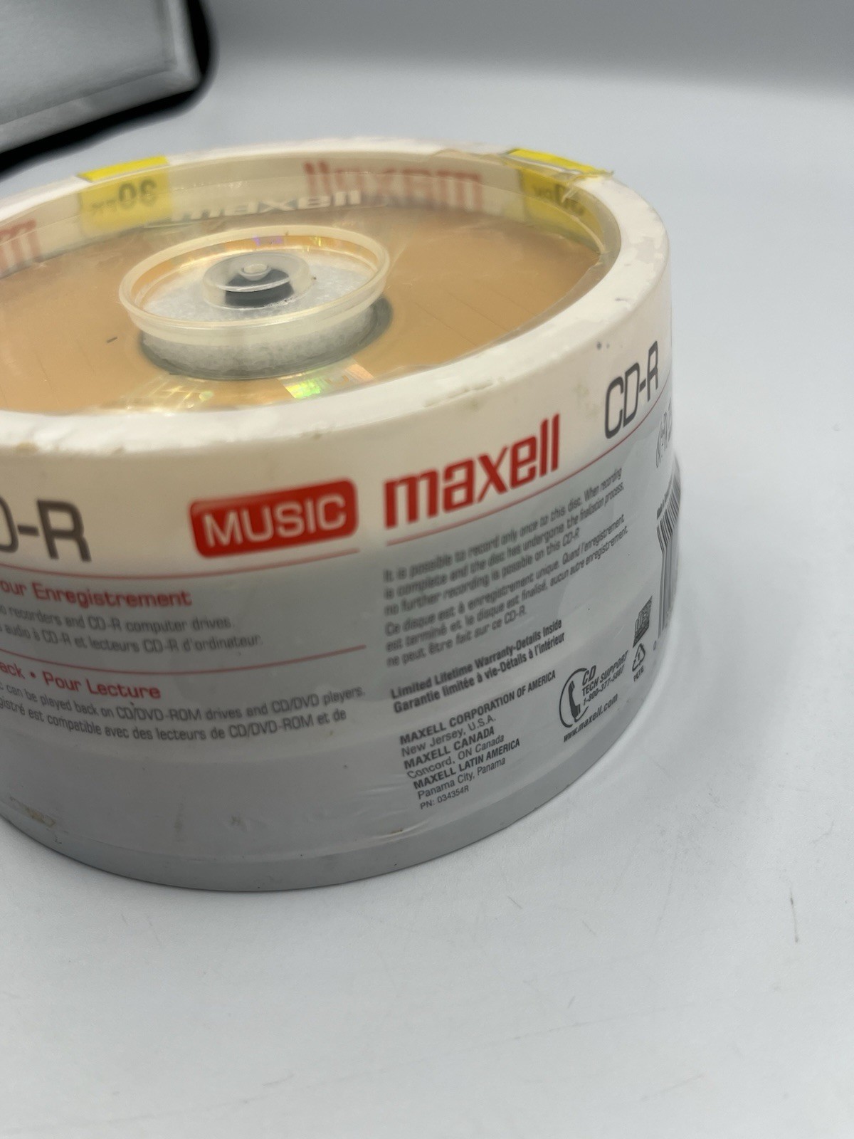 Maxell CD-R 30 Pack Music Gold Recordable Discs 700 MB NEW SEALED