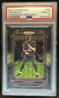 2022 Chronicles Tom Brady Prizm Black Gold Vinyl #4/5 Buccaneers PSA 10