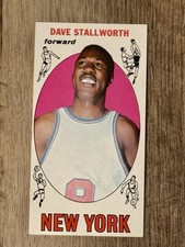 1969-70 Topps Basketball Dave Stallworth #74 Vintage NY Knicks ROOKIE CARD RC. rookie card picture