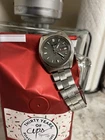 Vintage Seiko 5 7009-821A Vertical Brushed Grey Dial Automatic Watch RUNS