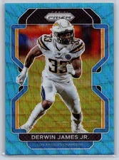 2021 Panini Prizm #173 Derwin James Jr. Blue Wave #/199