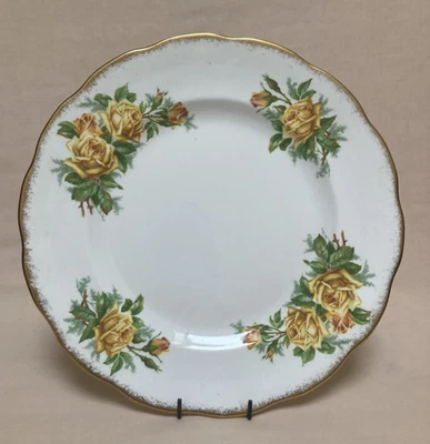 Royal Albert' Tee Rose " (Gelb) 26cm Essteller - Bild 1 von 2