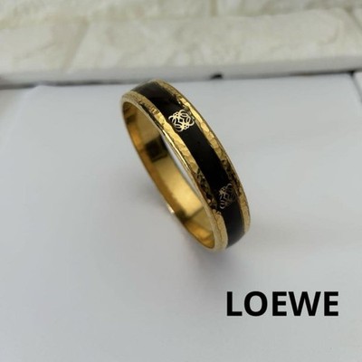 Loewe Women Accessory Bangle Logo Mark Gold Limited Edition VHTF Popular Product