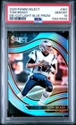 2020 Panini Select Tom Brady Die-Cut Light Blue Prizm #301 PSA 10