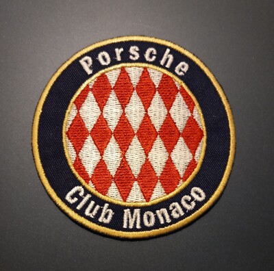 AUFNÄHER SAMMLUNG PORSCHE CLUB DE MONACO 
