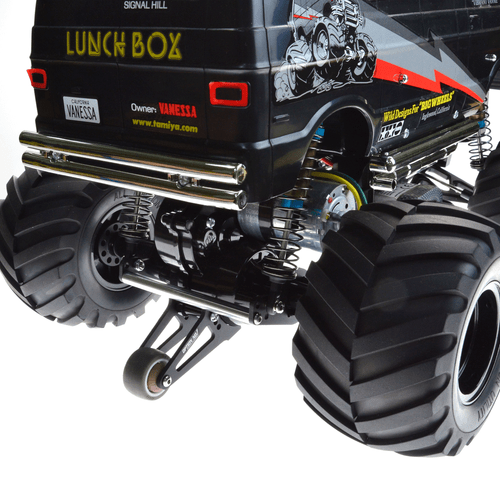 Amortiguador/parachoques/barra de rueda de aluminio para lonchera Tamiya CW-01 Midnight Pumpkin - Imagen 35 de 60