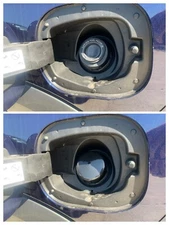 Capless Gas Cap Dust Cover For Nissan Rogue & Pathfinder 2021 - 2025