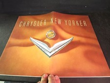 Large 11" x 14"  1953 Chrysler New Yorker Sale Brochure