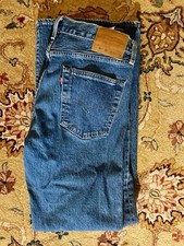 Levis '93 501 Premium Button Fly Stretch Denim Cotton Jeans 32x32