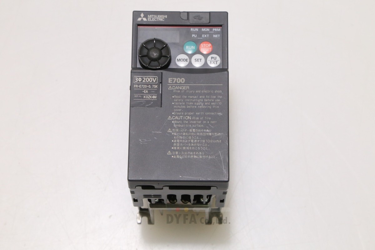 MITSUBISHI used FR-E720-0.75K-EA INVERTER FREQROL-E700 DRV-I-2505