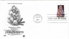 STAMP US SCOTT 2664 "Harlequin Lupine" 29 CENT 1992 FDC - B