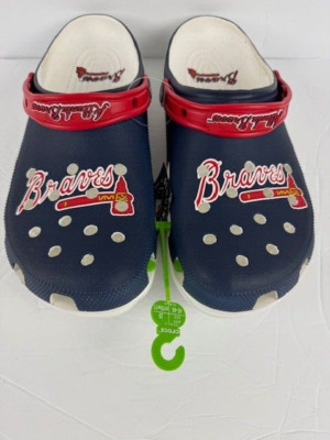 Atlanta Braves Crocs -- MLB Licensed -- Unisex -- New with Tags -- FREE SHIPPING