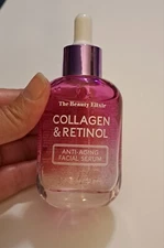 The Beauty Elixir Collagen & Retinol Anti-Aging Serum 1.69 oz Amazing Product!