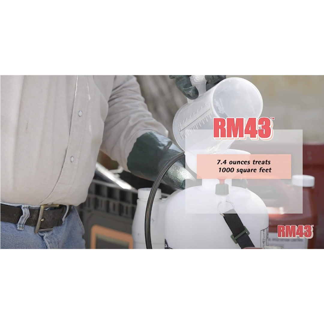 RM43 Total Veg Control Glyph Imazapyr Root Weed Preventer and Grass