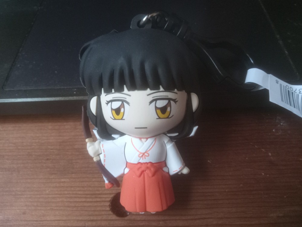 Inuyasha Series 1 Figural Bag Clip 3 Inch Kikyo