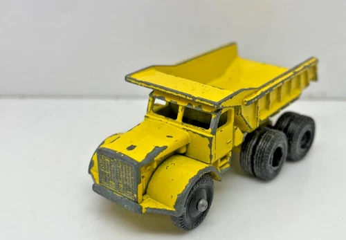 MATCHBOX DUMP TRUCK EUCLID NO 6 B ENGLAND LESNEY 100