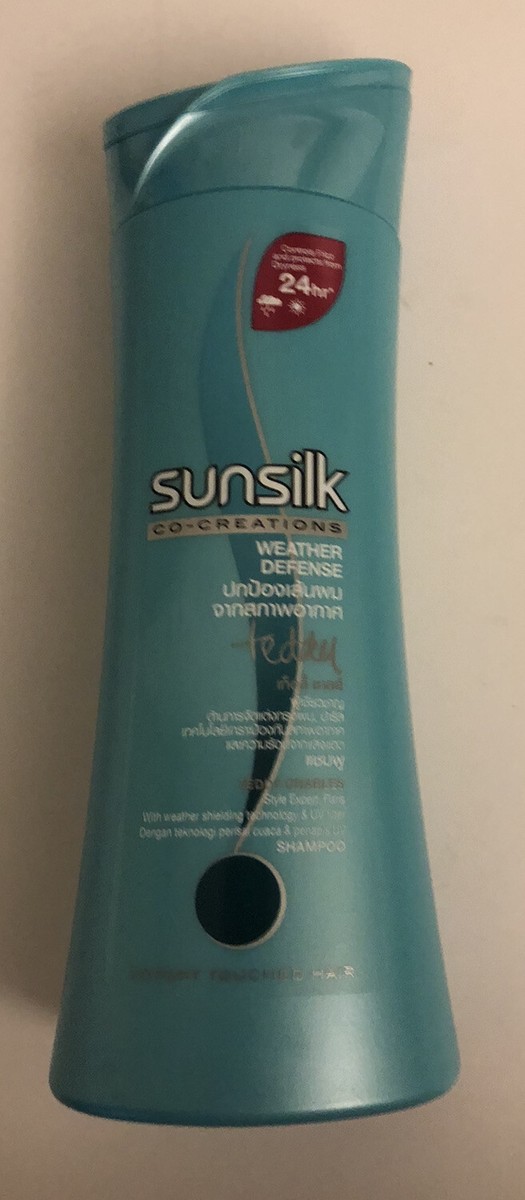1) Sunsilk Co-Creations Controls Frizz and Weather Defense Shampoo