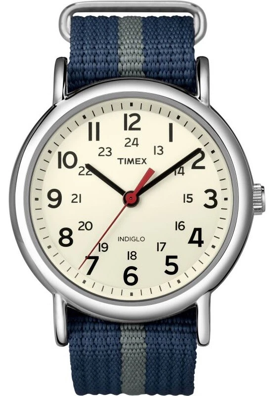 Timex weekender store indiglo