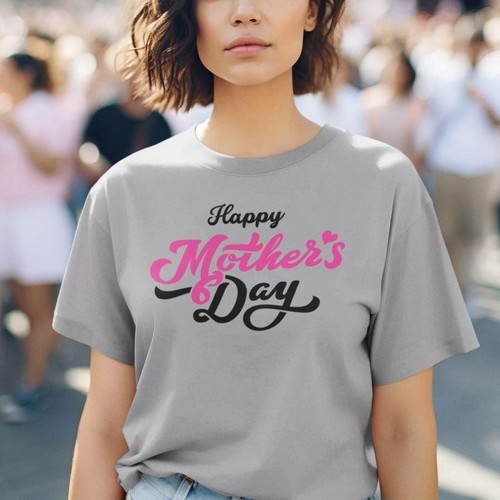 Happy Mothers Day T-shirt Family Children Kids Love Mom Celebration Party Gifts - Picture 13 of 22