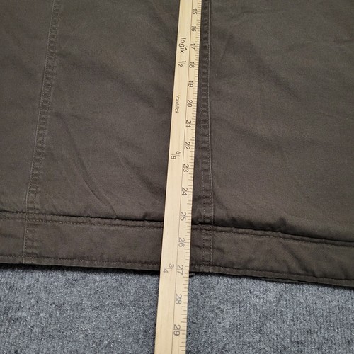 Levi's Jacket Mens XL Sherpa Lined Hooded Trucker Field Full Zip Military Green - Picture 6 of 8