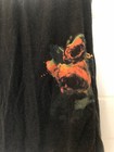 Insight Cotton Stretch Skirt High-Waisted Mini Black W Flowers & Spiderwebs 6 M — photo 2