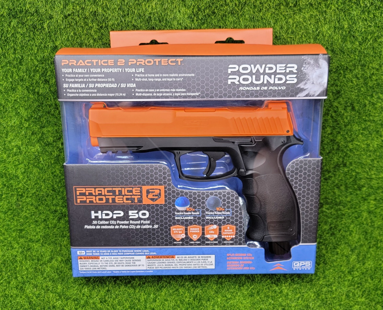 Umarex T4E P2P HDP Compact .50 Cal CO2 Powder Rubber Ball Pistol Kit 2292303 JOKER5000 The