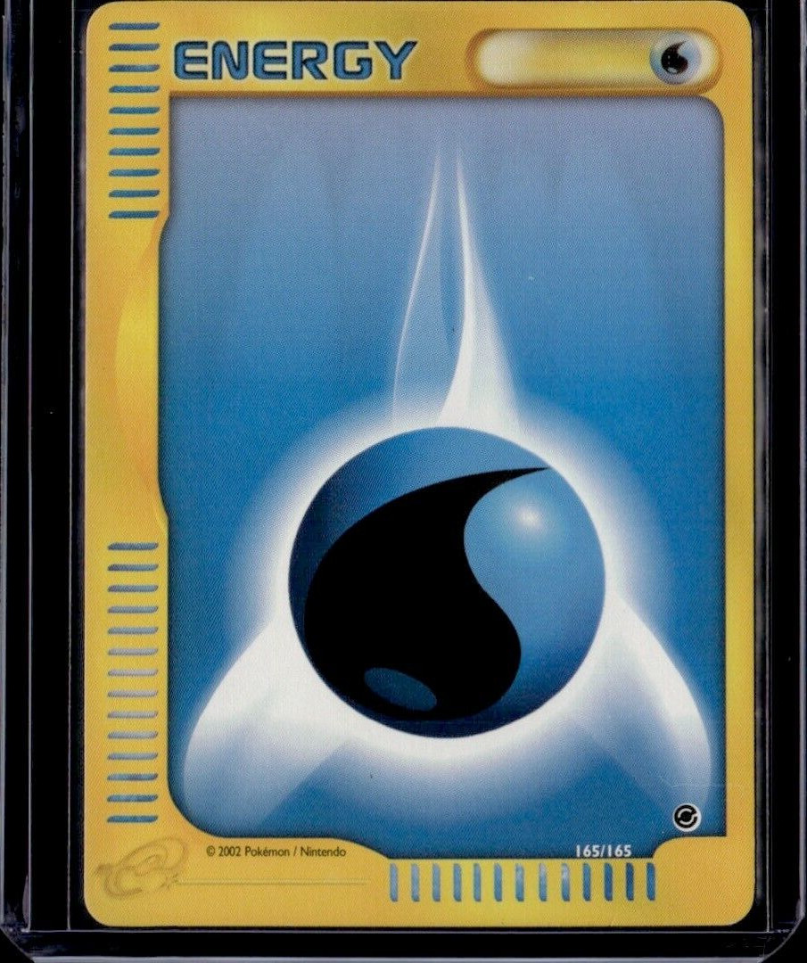 Pokemon Card Water Energy 165/165 Expedition Base Set 2002 NM-Mint