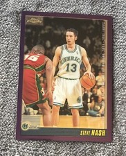 Steve Nash [Refractor] #182 Prices [Rookie] | 1996 Topps Chrome