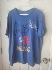Disney Store "ALL STARTED WITH A MOUSE" Short Sleeve Crew Neck T-shirt SZ XL