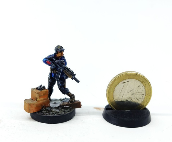 Miniatura Pintada Ariadna Soldier 28/32mm | Painted RPG Wargame