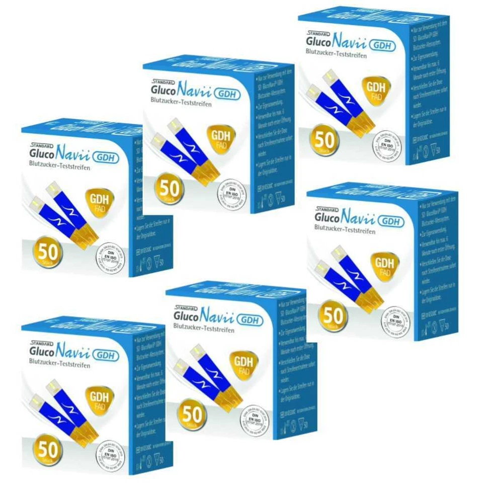 SD GlucoNavii Teststreifen - 300 Stück - PZN 10385633 - OVP vom med. Fachhändler