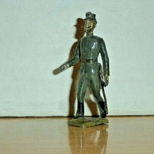 1 54mm 1/32 CONFEDERATE Civil War Soldier INFANTRY PAINTED METAL MADE IN FRANCE