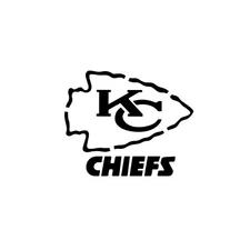 Kansas City Chiefs and Royals -  reusable  - Large stencils