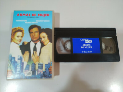 Armas de Mujer Harrison Ford Sigourney Weaver - VHS Cinta Tape Español