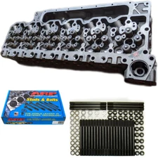 New Loaded Cylinder Head w/ ARP Studs - Fits 2003-2007 Dodge Cummins 5.9L 24V CR