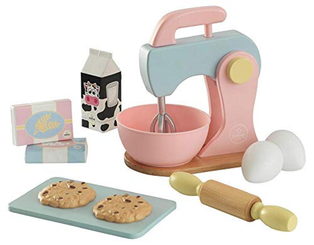 Kidkraft 63371 Pastel - Set Impastatrice con Accessori, in Legno, per Bambini, M