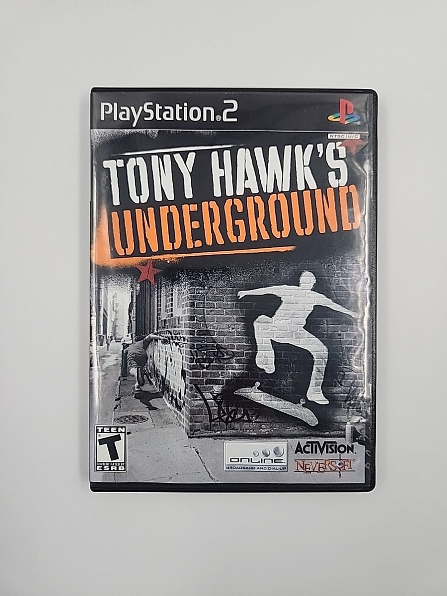 Tony Hawk's Underground PS2 - Jeu Skateboard Sony PlayStation 2 - PAL