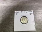 1945 D Mercury 90% Silver Dime in Extra Fine Condition Denver Mint 022321 05d