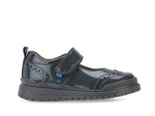 Image of START RITE GIRLS SPRING GUNMETAL PATENT SHOES UK 7 F RRP £47.99 SALE £35.99