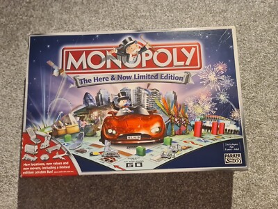 2005 MONOPOLY THE HERE & NOW LIMITED EDITION BY HASBRO PARKER IN TOP ZUSTAND
