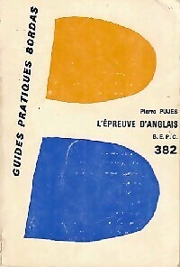 The English Proof im B.E.P.C. - Pierre Pujes - V104680