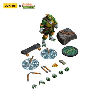 JOYTOY 1/18 Teenage Mutant Ninja Turtles action figures TMNT 4.3in