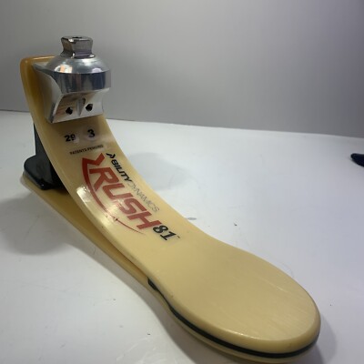 Rush prosthetic foot.  size 29.  category 3