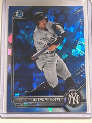 2022 Bowman Draft Sapphire - Anthony Volpe - Prospect Card BDC-68