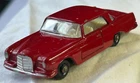Matchbox MOKO Lesney # 53b Mercedes 220SE dark red VG/NMint no box 4BPW