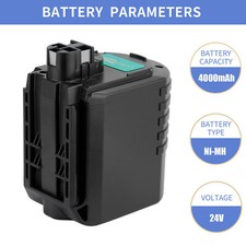 4Ah 24V Ni-MH Batteria Per Bosch PSB 24VE-2 GBH 24V BAT240 BAT030 - Foto 2