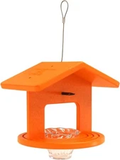 AmishToyBox.com Oriole Bird Feeder, Poly Lumber Hanging Round Oriole Jelly...