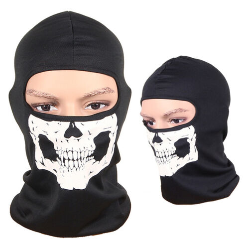 Skull Men Balaclava Mask Cycling Hat Snowboard Ski Face Cover Motorcycle Bic  ZF - Picture 1 of 11
