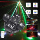 Remote New Dj Led Beam Stage Disco Party Show Light Four Arms Led Laser Lighting
